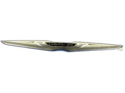 Mopar 68093012AB Emblem, Black, Rear