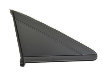 Mopar 1AN68RXFAB Applique, Black, Front Passenger Side
