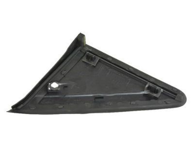 Mopar 1AN68RXFAB Applique, Black, Front Passenger Side