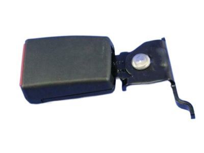 Mopar 5PQ52DX9AA Buckle End, Black, Rear Center