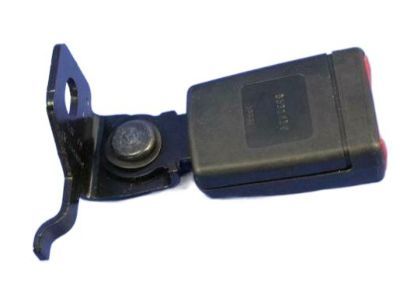 Mopar 5PQ52DX9AA Buckle End, Black, Rear Center