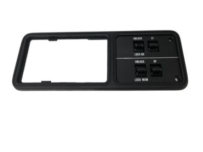Jeep 56007219 SWITCH & BEZEL ASSEMBLY, w/Power Windows & Power Locks (4-Gang)