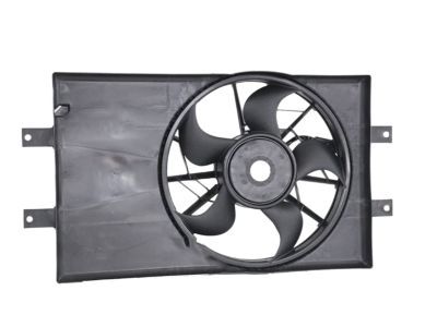 Chrysler 5278537AA FAN MODULE Radiator Cooling Contains: Fan, Motor & Shroud