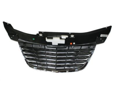 Mopar 68082050AE Grille, Gray, Front Upper
