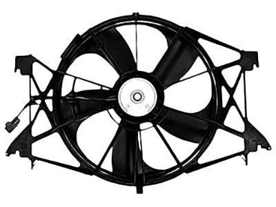 Ram 55056948AD FAN MODULE Radiator Cooling