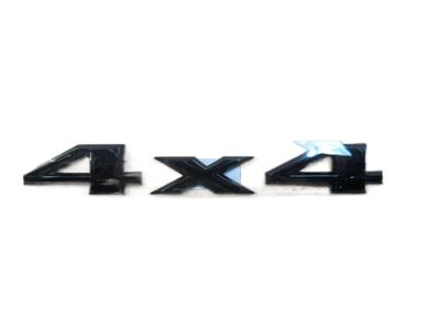 Jeep 68236144AA NAMEPLATE Liftgate 4 X 4