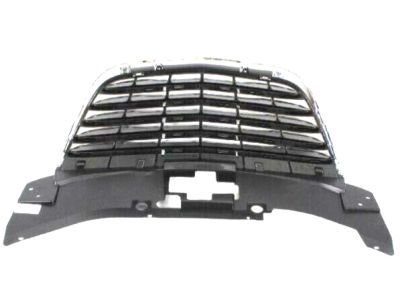 Mopar 68102305AE Grille, Black, Front Upper