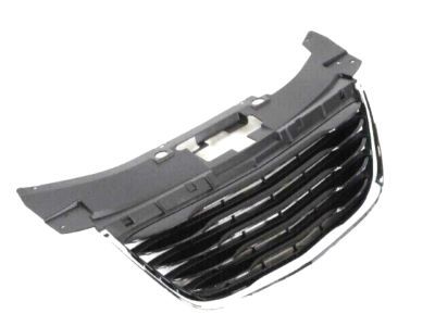Mopar 68102305AE Grille, Black, Front Upper