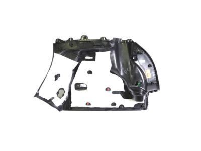 Jeep 5ZW34DX9AD PANEL Quarter Trim Lower, Includes Fuel Door Access Cover/Pivot Bezel, Seat Belt Pass Through, Cargo Lamp, Cargo Net Hook, Bumpers For Tray, And Clips Attach