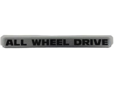 Dodge 4857723AA NAMEPLATE All Wheel Drive