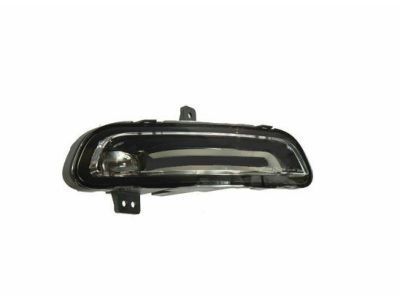 Mopar 68273053AC Fog Lamp Assembly, Front Driver Side