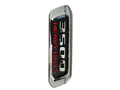 Ram 68362218AB NAMEPLATE Ram 3500 Heavy Duty Hood