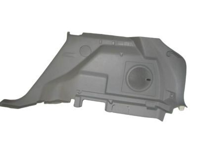 Dodge 1AX92BDAAF PANEL Quarter Trim Lower