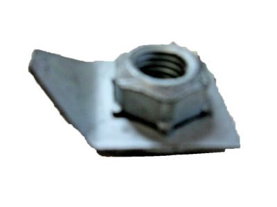 Jeep 6508132AA NUT AND RETAINER Hex Flange Locking M14 x 2.00