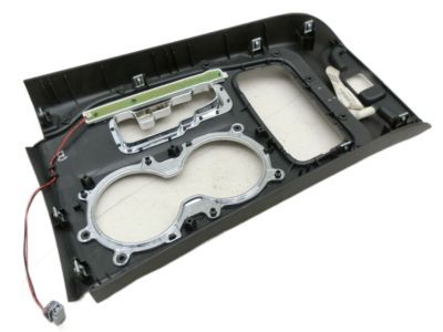 Mopar 1SY571X9AD Bezel, Black