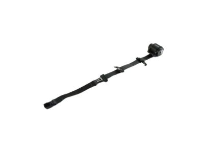 Mopar 6DR28DX9AA Lap & Shoulder Belt, Black/Gray, Front Passenger Side