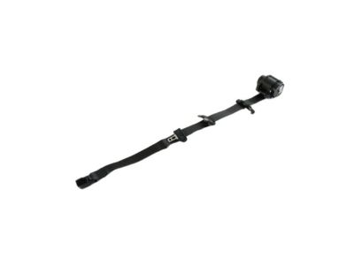 Mopar 6DR28DX9AA Lap & Shoulder Belt, Black/Gray, Front Passenger Side