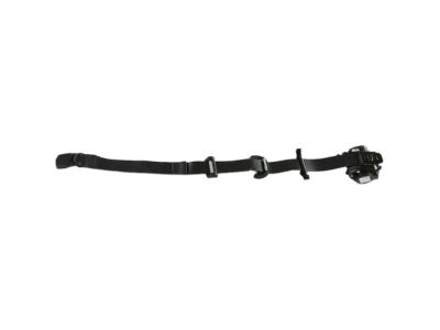 Mopar 6DR28DX9AA Lap & Shoulder Belt, Black/Gray, Front Passenger Side