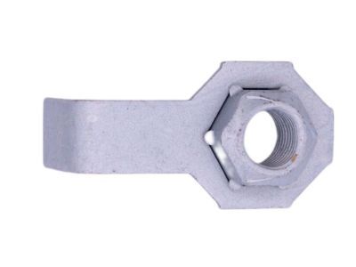 Jeep 6508598AA NUT AND RETAINER Hex Flange Lock M14x1.50