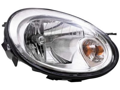 Mopar 5303551AI Headlamp Assembly, Front Driver Side