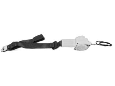 Jeep 5KC791X9AF SEAT BELT Rear Center Shoulder Includes Right Rear Lap Buckle