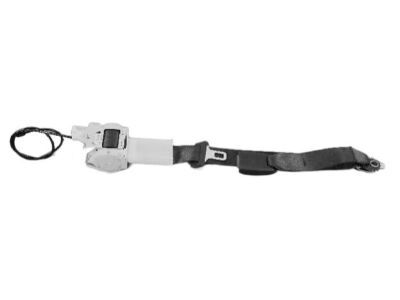 Jeep 5KC791X9AF SEAT BELT Rear Center Shoulder Includes Right Rear Lap Buckle