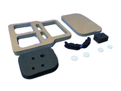 Chrysler 68001430AA SEAL KIT A/C And Heater Unit Includes: Heater Tube Seal, Drain Tube Seal,  Air Distribution Seal, Air Inlet Seal, Evaperator Grommet, and A/C Unit to Dash Sealing Washers