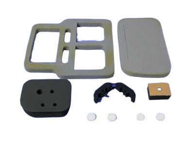 Chrysler 68001430AA SEAL KIT A/C And Heater Unit Includes: Heater Tube Seal, Drain Tube Seal,  Air Distribution Seal, Air Inlet Seal, Evaperator Grommet, and A/C Unit to Dash Sealing Washers