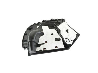 Jeep 6AD84DX9AD PANEL Quarter Trim Lower, Includes Fuel Door Access Cover/Pivot Bezel, Seat Belt Pass Through, Cargo Lamp, Cargo Net Hook, Bumpers For Tray, And Clips Attach