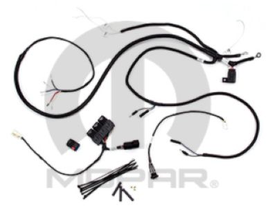Jeep 82210715AF INSTALL KIT Off Road Light
