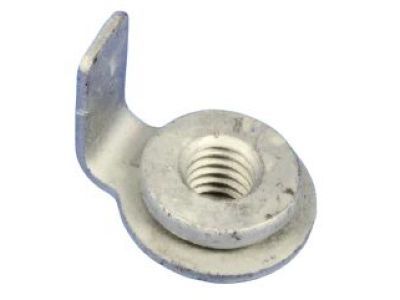 Jeep 6508257AA NUT AND RETAINER Hex Flange Locking M12x1.75
