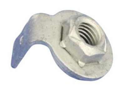 Jeep 6508257AA NUT AND RETAINER Hex Flange Locking M12x1.75