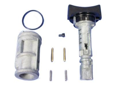Jeep 4746667 CYLINDER LOCK PACKAGE Ignition Black Plastic