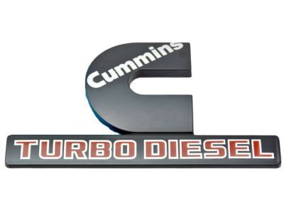 Ram 68276962AA NAMEPLATE Front Fender Cummins Diesel 6.7 Liter