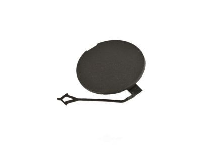 Mopar 5YH07LXHAA Tow Eye Cap, Black, Front