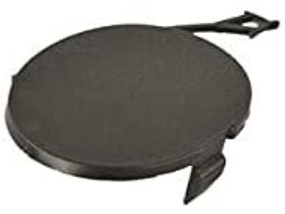 Mopar 5YH07LXHAA Tow Eye Cap, Black, Front