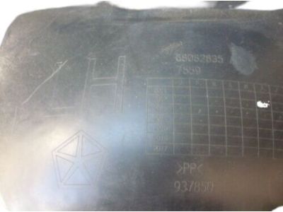 Mopar 68082835AD Shield Splash Front