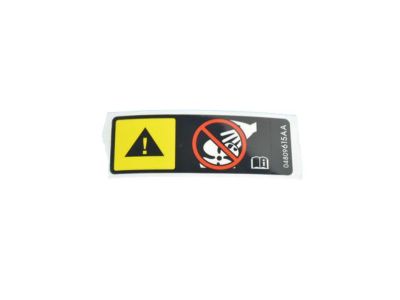 Jeep 4809615AA LABEL Fan Caution Apply To Radiator Fan Shroud
