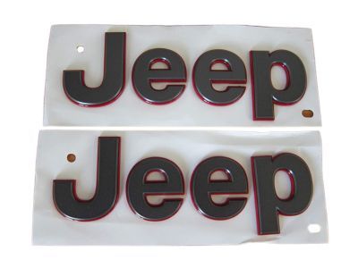 Jeep 68309633AA NAMEPLATE Jeep On Fender
