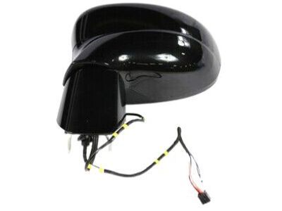 Mopar 5RM15AXRAE Power Mirror, Black Crystal, Front Driver Side