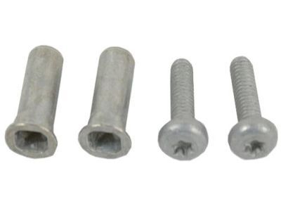 Mopar 55113384AA License Plate Kit Mounting Hardware