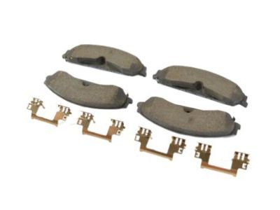 Dodge 68147681AA PAD KIT Front Disc Brake Contains Pads and Slippers