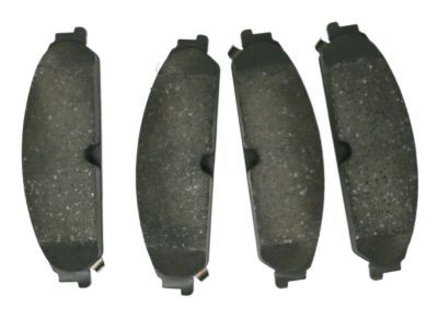 Dodge 68147681AA PAD KIT Front Disc Brake Contains Pads and Slippers