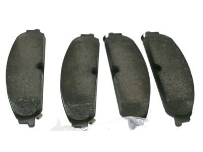 Dodge 68147681AA PAD KIT Front Disc Brake Contains Pads and Slippers