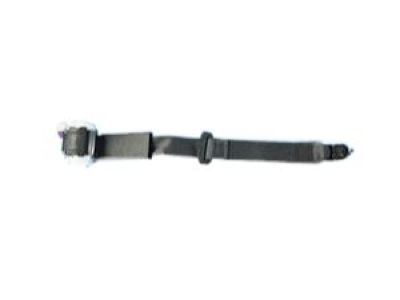 Mopar 6AR16DX9AA Lap & Shoulder Belt, Black, Rear Center