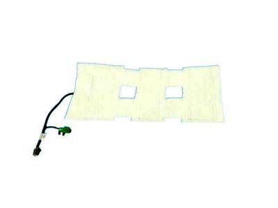 Dodge 68206429AC HEATED PAD Seat Cushion