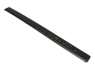 Mopar 5KG82RXFAA Side Molding, Black, Front Passenger Side
