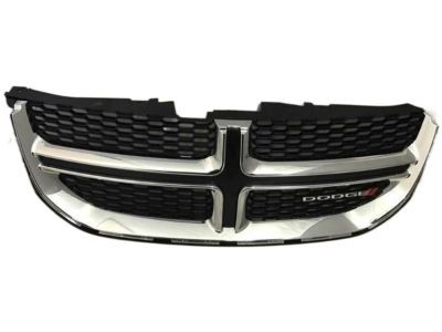 Ram 68100689AC GRILLE Radiator Painted/Black