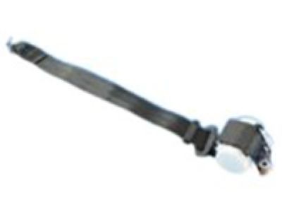 Mopar 5VW77LXHAA Lap & Shoulder Belt, Black, Rear Passenger Side