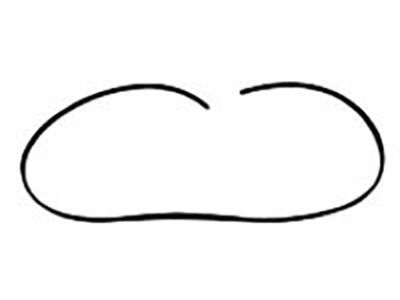 Dodge Ram Wagon Door Seal - 55346676AG